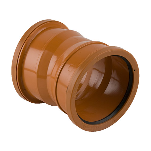 Brett Martin 110mm Underground Drainage 11.25° Double Socket Bend (B4061)