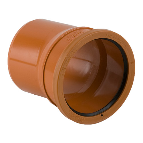 Brett Martin 110mm Underground Drainage 11.25° Single Socket Bend (B5081)