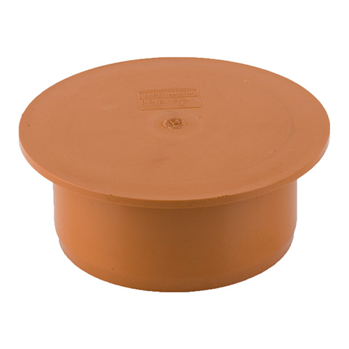 Brett Martin 110mm Underground Drainage Pipe Socket Plug (B5121)
