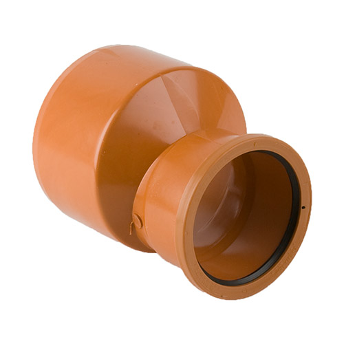 Brett Martin 160mm to 110mm Underground Drainage Single Socket Level Inverted Reducer (B7131)