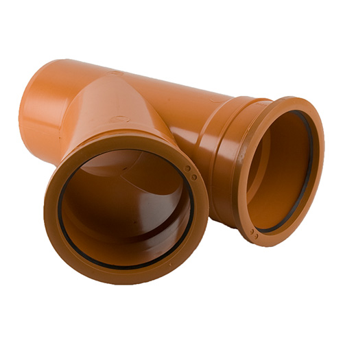 Brett Martin 160mm Underground Drainage 45° Double Socket Branch (B7121)