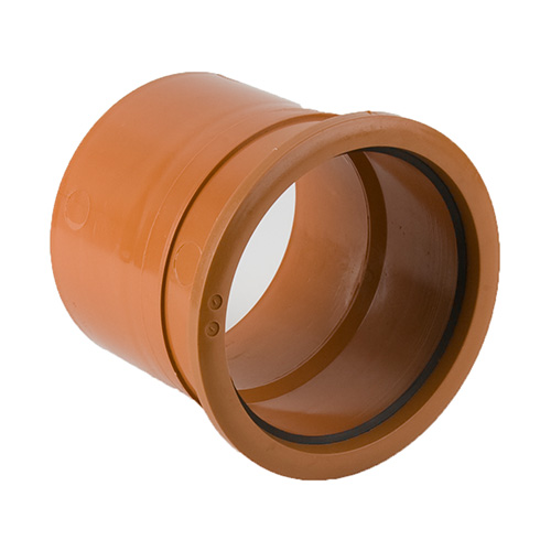 Brett Martin 160mm Underground Drainage Single Socket Coupler (B7011)