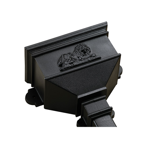 Brett Martin Cascade 65/68mm Small Hopper Lion Cast Iron Style