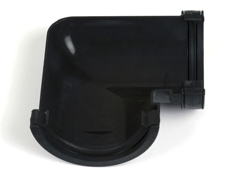 Brett Martin Cascade Half Round 112mm 90° Degree Angle Cast Iron Style (BR048CI) image 2