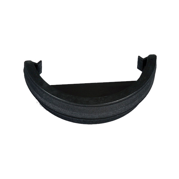Brett Martin Cascade Half Round 112mm External Stop End Cast Iron Style (BR047CI)