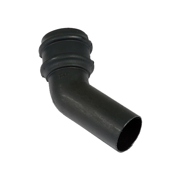 Brett Martin Cascade Round 68mm 135° Degree Spigot Bend Cast Iron Style