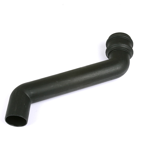 Brett Martin Cascade Round 68mm D'Pipe 305mm Offset Cast Iron Style