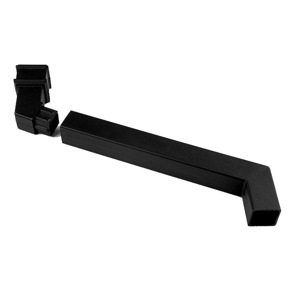Brett Martin Cascade Square 68mm Adj Offset Kit Cast Iron Style