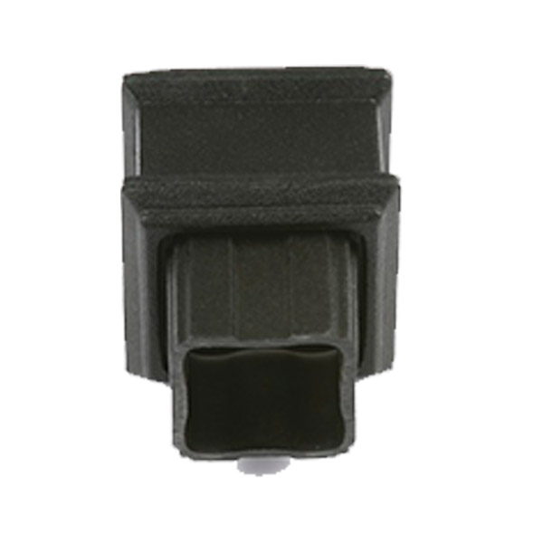 Brett Martin Cascade Square 68mm D'Pipe Coupler Plain Cast Iron Style