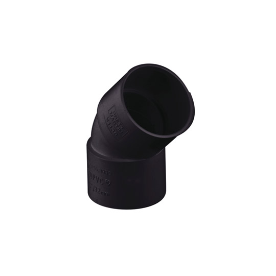 Brett Martin Mupvc Solvent Weld Waste 50mm Otuse Bend 135°