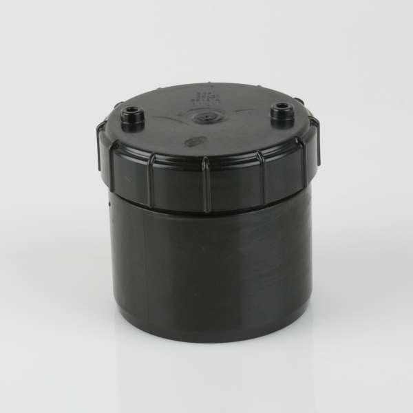 Brett Martin Solvent Rodding Access Plug Black