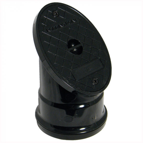 FloPlast 110mm Underground Drainage PVC Oval Rodding Point Socket (D882)