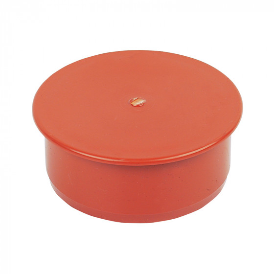 FloPlast 110mm Underground Drainage Socket Plug (D296)