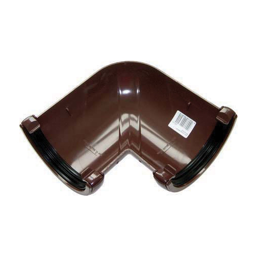 FloPlast 112mm Half Round Gutter 90° Corner(RA1) image 3