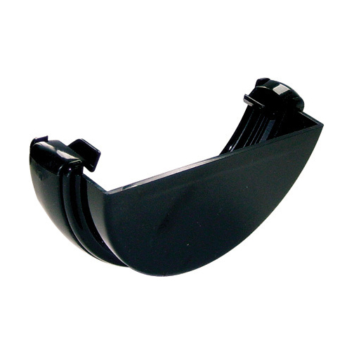 FloPlast 112mm Half Round Gutter External Stop End(RE1) image 2