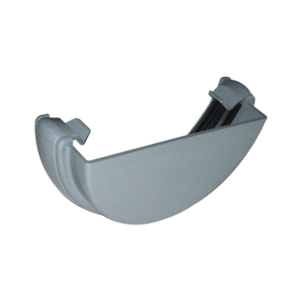 FloPlast 112mm Half Round Gutter External Stop End(RE1) image 4