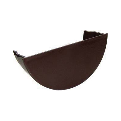FloPlast 112mm Half Round Gutter Internal Stop End(RE2) image 3