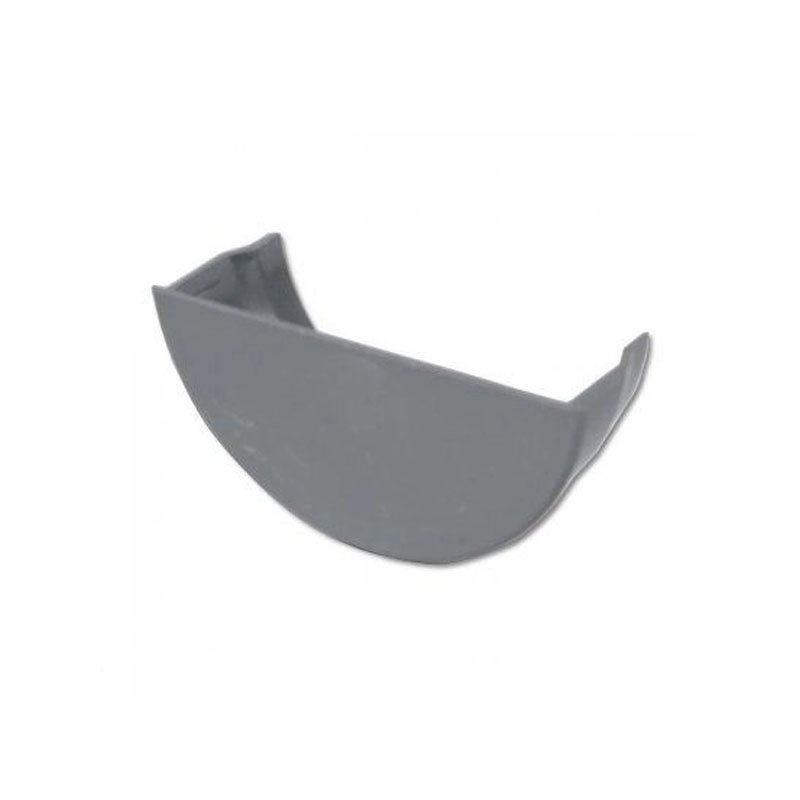 FloPlast 112mm Half Round Gutter Internal Stop End(RE2) image 4
