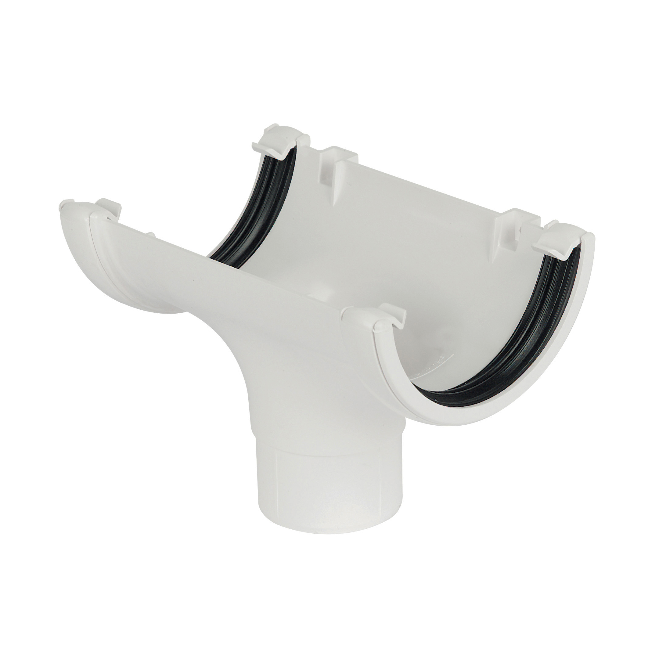 FloPlast 112mm Half Round Gutter Running Outlet(RO1) image 5