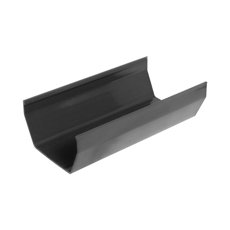 FloPlast 114mm Square Line Gutter - 4 Metre Length(RGS4)