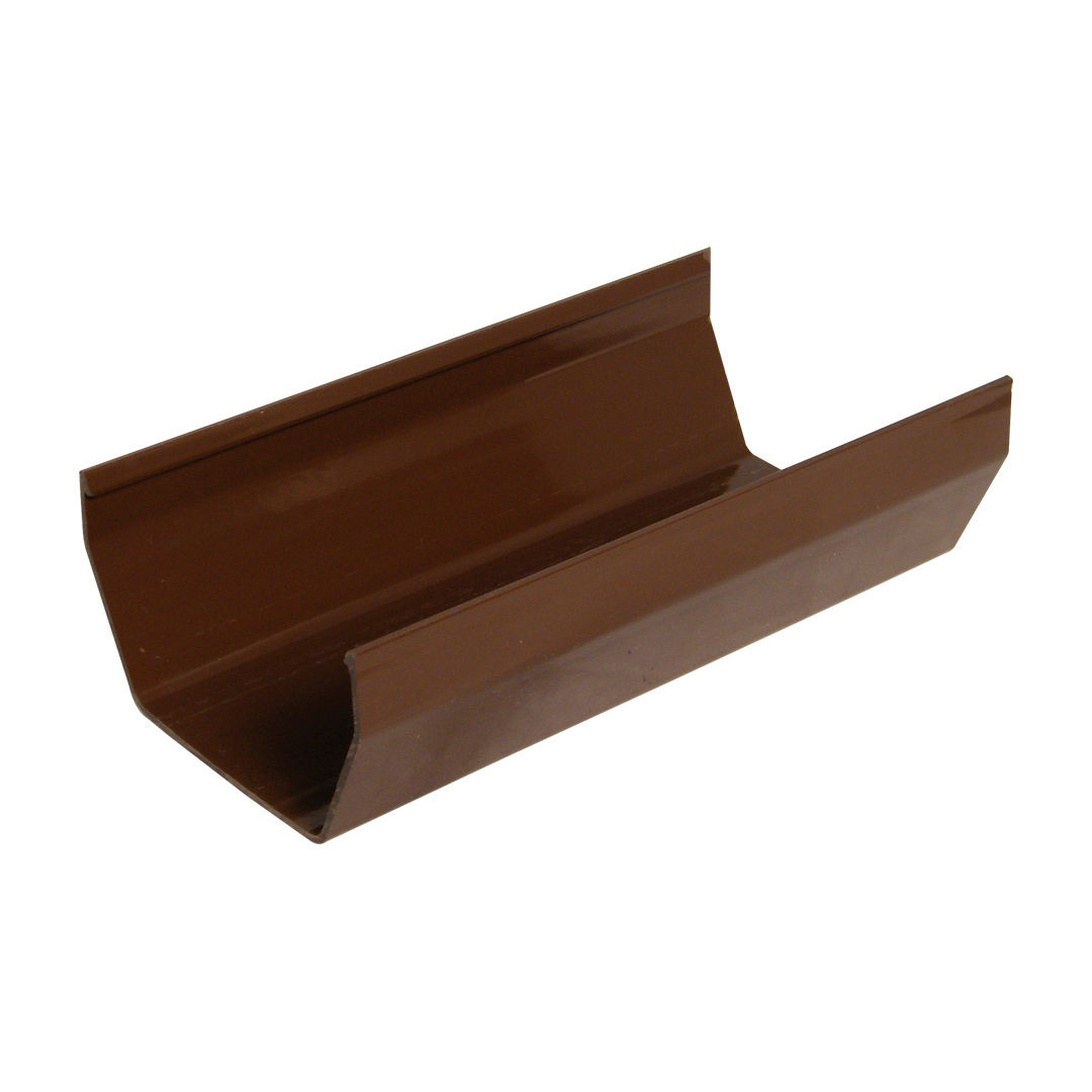 FloPlast 114mm Square Line Gutter - 4 Metre Length(RGS4) image 3