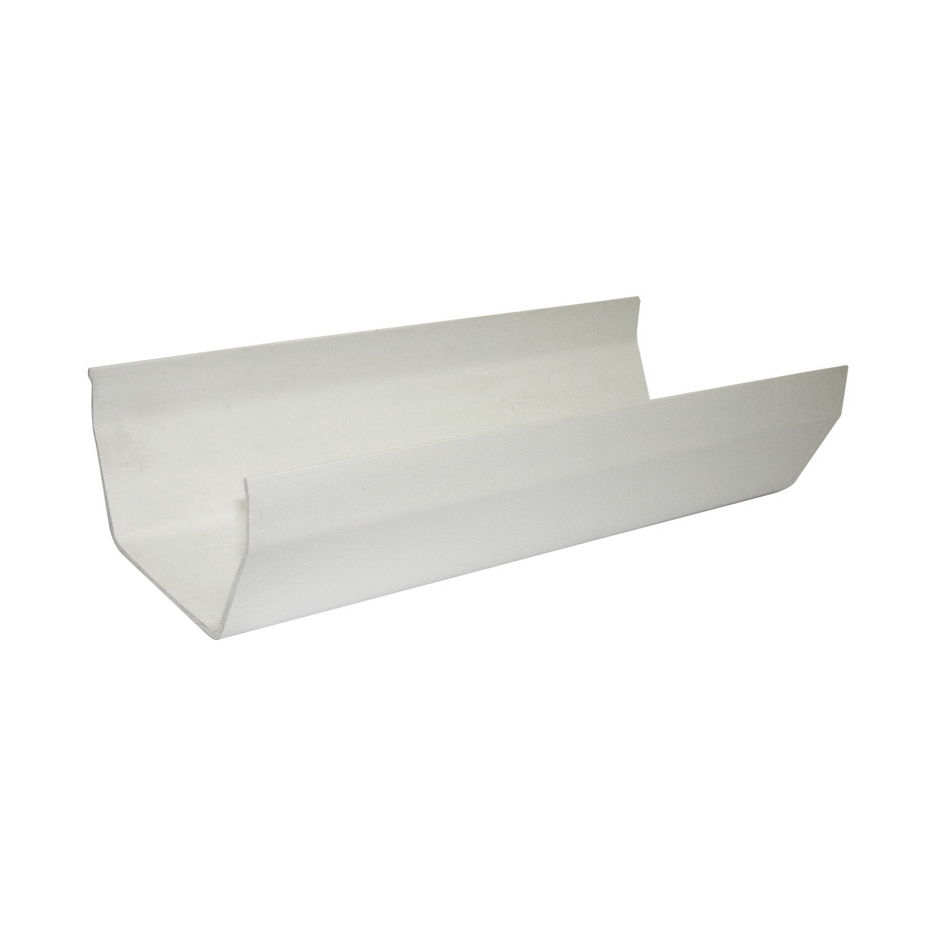 FloPlast 114mm Square Line Gutter - 4 Metre Length(RGS4) image 4