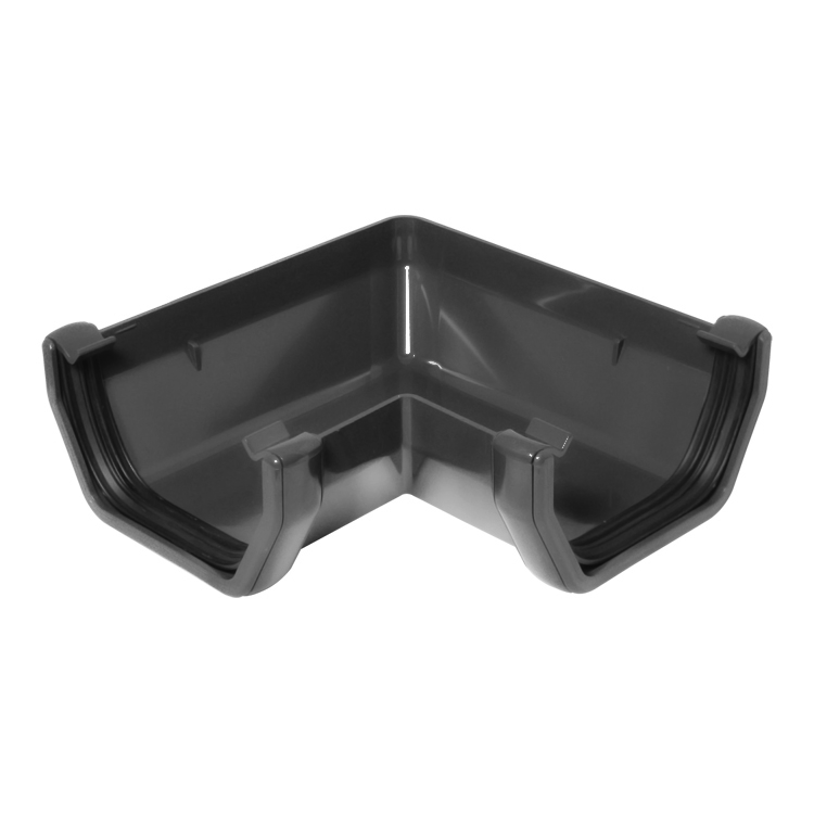 FloPlast 114mm Square Line Gutter 90° Corner(RAS1)