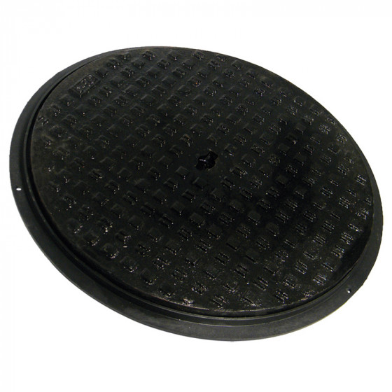 FloPlast Cast Iron Cover and Plastic Frame (D923)