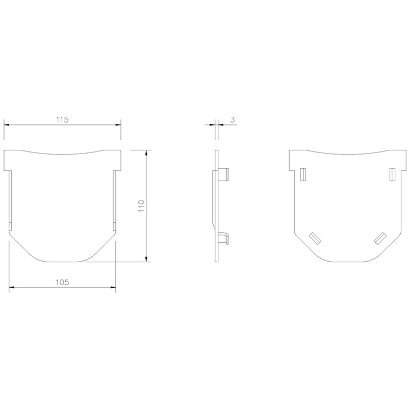 FloPlast Channel Drain Garage Pack with Galvanised Grate (D751) image 3