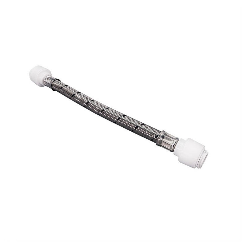 FloPlast FloFit+ Plastic Push Fit Flexi Hose - 22mm x 22mm x 300mm (FH22)