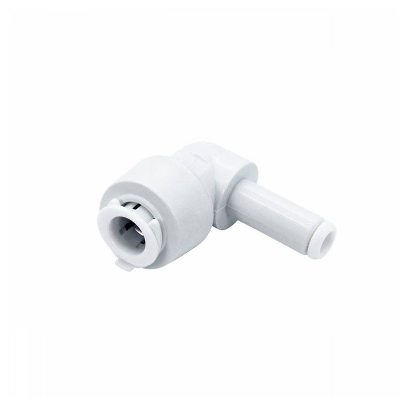 FloPlast FloFit+ Plastic Push Fit Stem Elbow - 22mm (FS22)