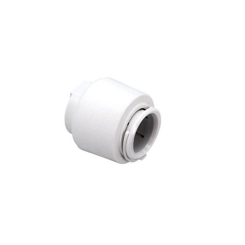 FloPlast FloFit+ Plastic Push Fit Stop End - 10mm (FE10)