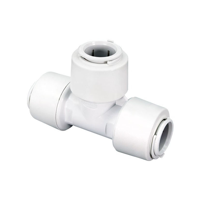 FloPlast FloFit+ Plastic Push Fit Tee - 15mm (FT15)