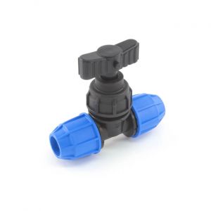 Floplast MDPE 20mm Plastic Stopcock (491042)