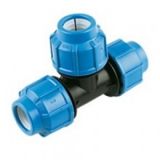Floplast MDPE 50mm X 32mm X 50mm Reducing Tee (495325)
