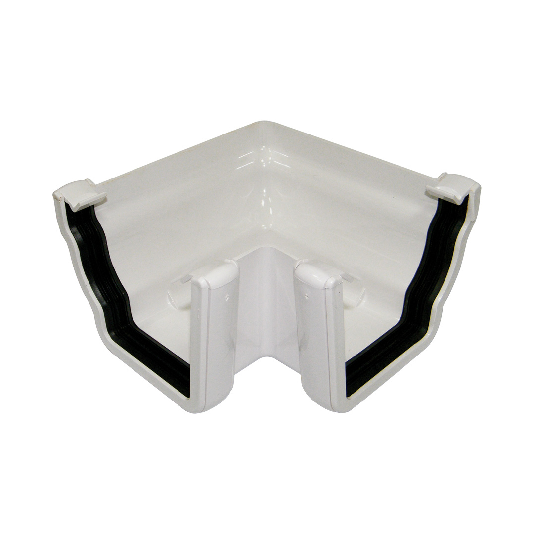 FloPlast Niagara 110mm Ogee Gutter 90° External Corner(RAN2) image 4