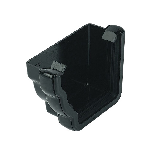 FloPlast Niagara 110mm Ogee Gutter External Stop End - Left Hand(REN1) image 2