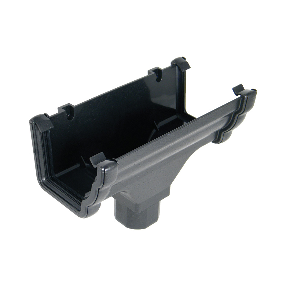 FloPlast Niagara 110mm Ogee Gutter Running Outlet(RON1)