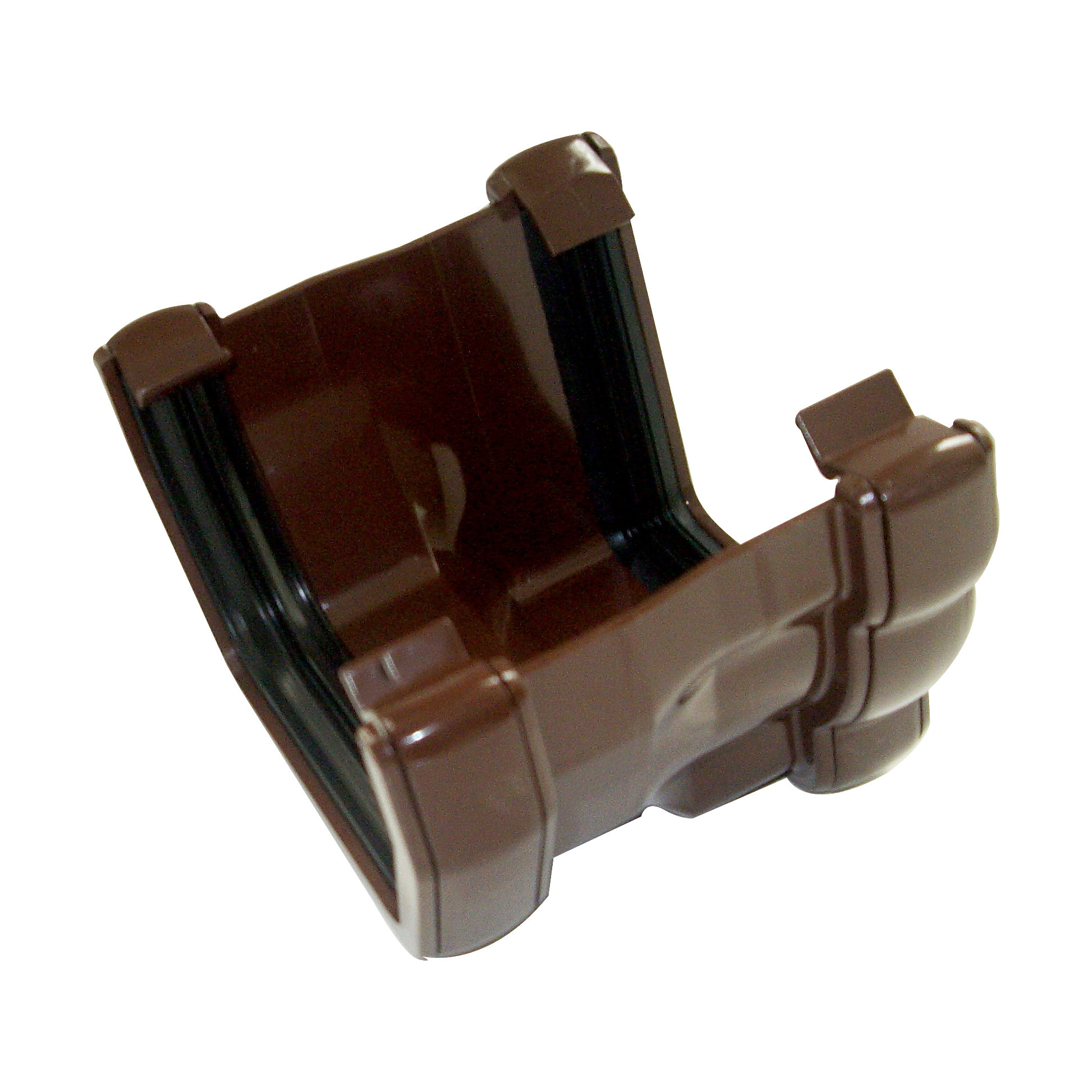 FloPlast Niagara 110mm Ogee to Half Round Gutter Adaptor - Left Hand(RNR4) image 2