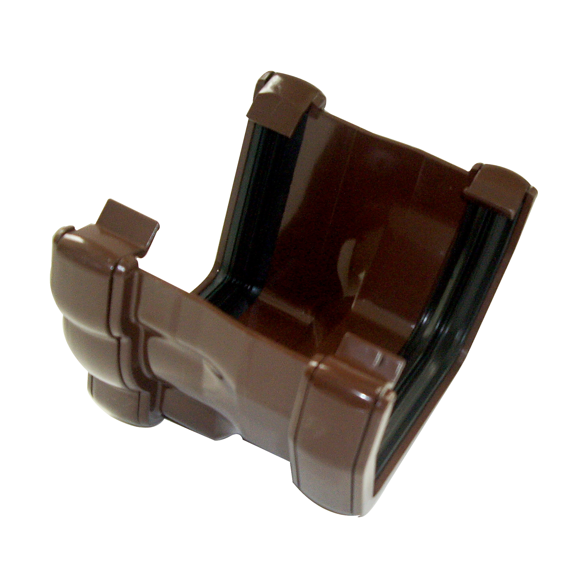 FloPlast Niagara 110mm Ogee to Half Round Gutter Adaptor - Right Hand(RNR3) image 2