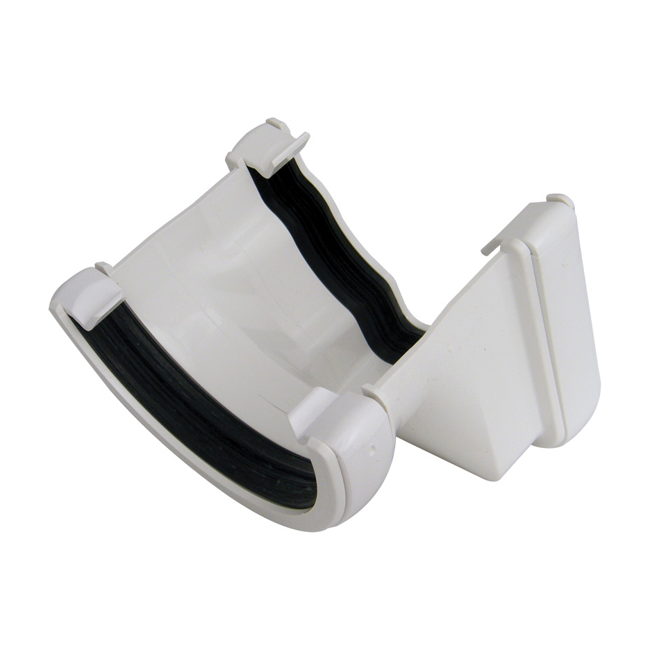 FloPlast Niagara 110mm Ogee to Half Round Gutter Adaptor - Right Hand(RNR3) image 3