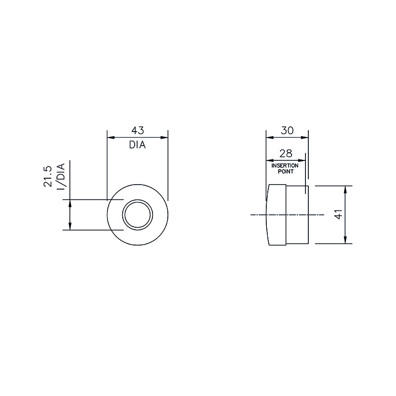Floplast Overflow Waste Reducer 40mm (OS18) image 4