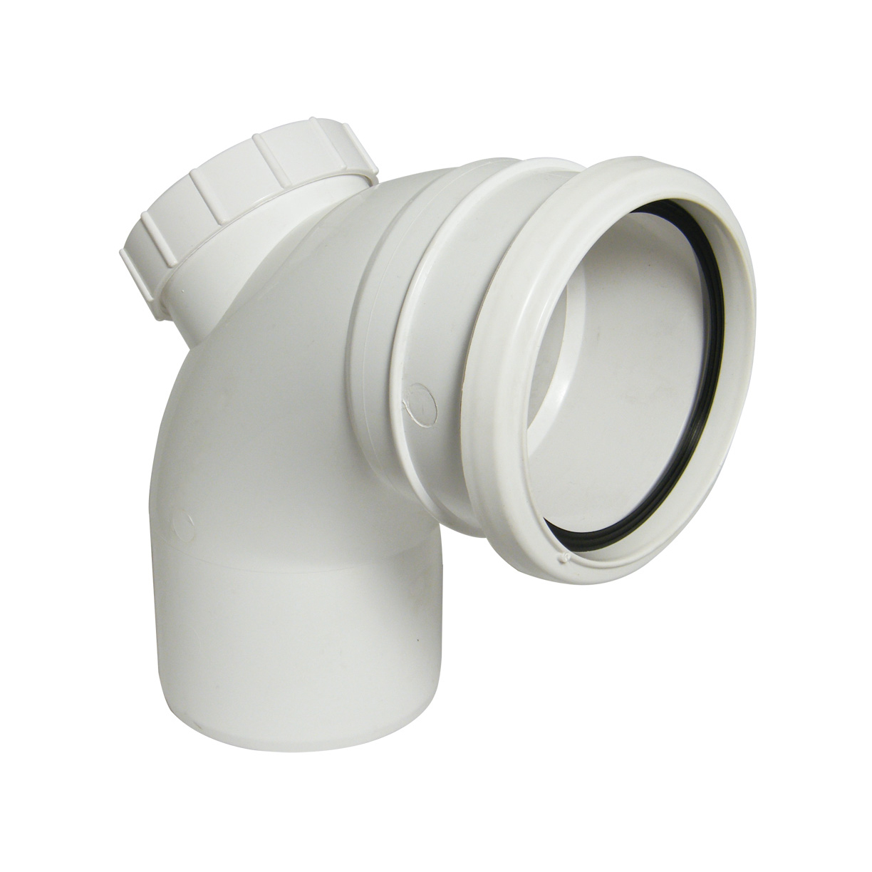 Floplast Ring Seal Access Bend 92.5° (87.5°) Degree 4"/110mm (SP169) image 3