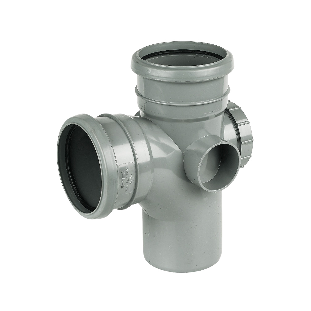Floplast Ring Seal Access Branch 92.5° (87.5°) Degree 4"/110mm (SP502) image 2