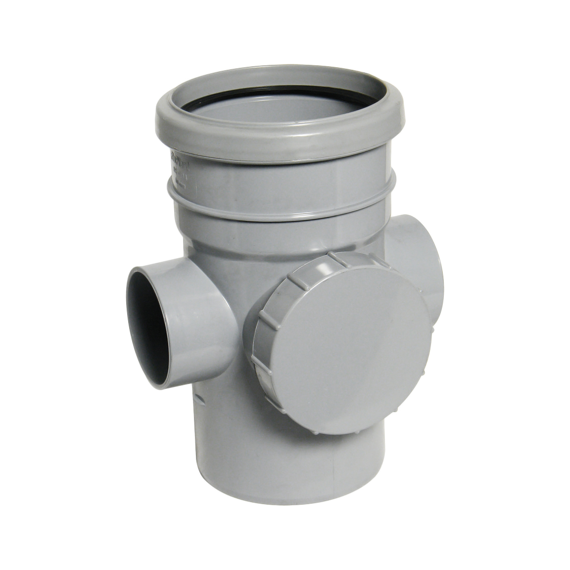 Floplast Ring Seal Access Pipe (Socket/Spigot) 4"/110mm (SP274) image 2