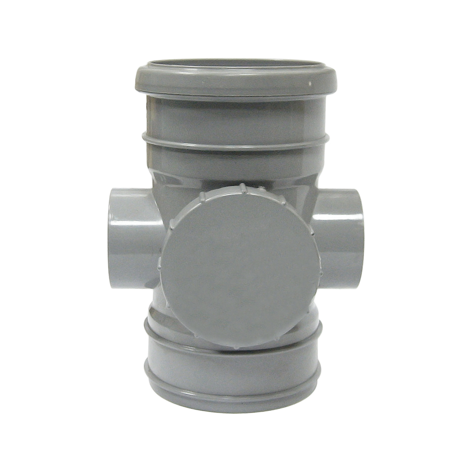 Floplast Ring Seal Access Pipe (Socket/Svnt) 4"/110mm (SP275) image 2