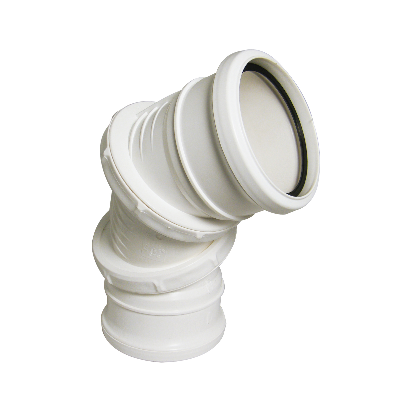 Floplast Ring Seal Adjustable Bend 0-90° Degree 4"/110mm (SP560) image 3