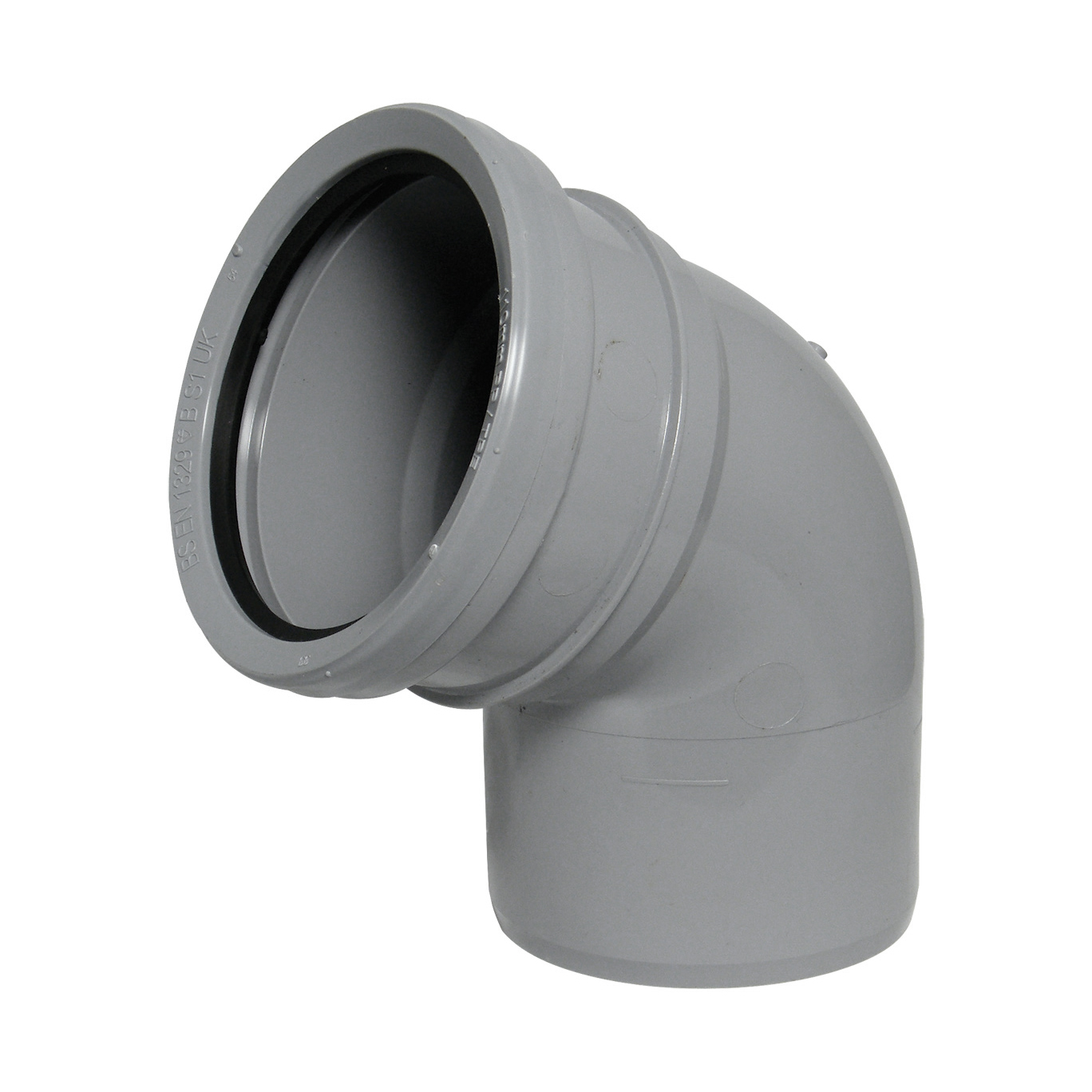 Floplast Ring Seal Bend 112.5° Degree(Socket/Spigot) 4"/110mm (SP162) image 2