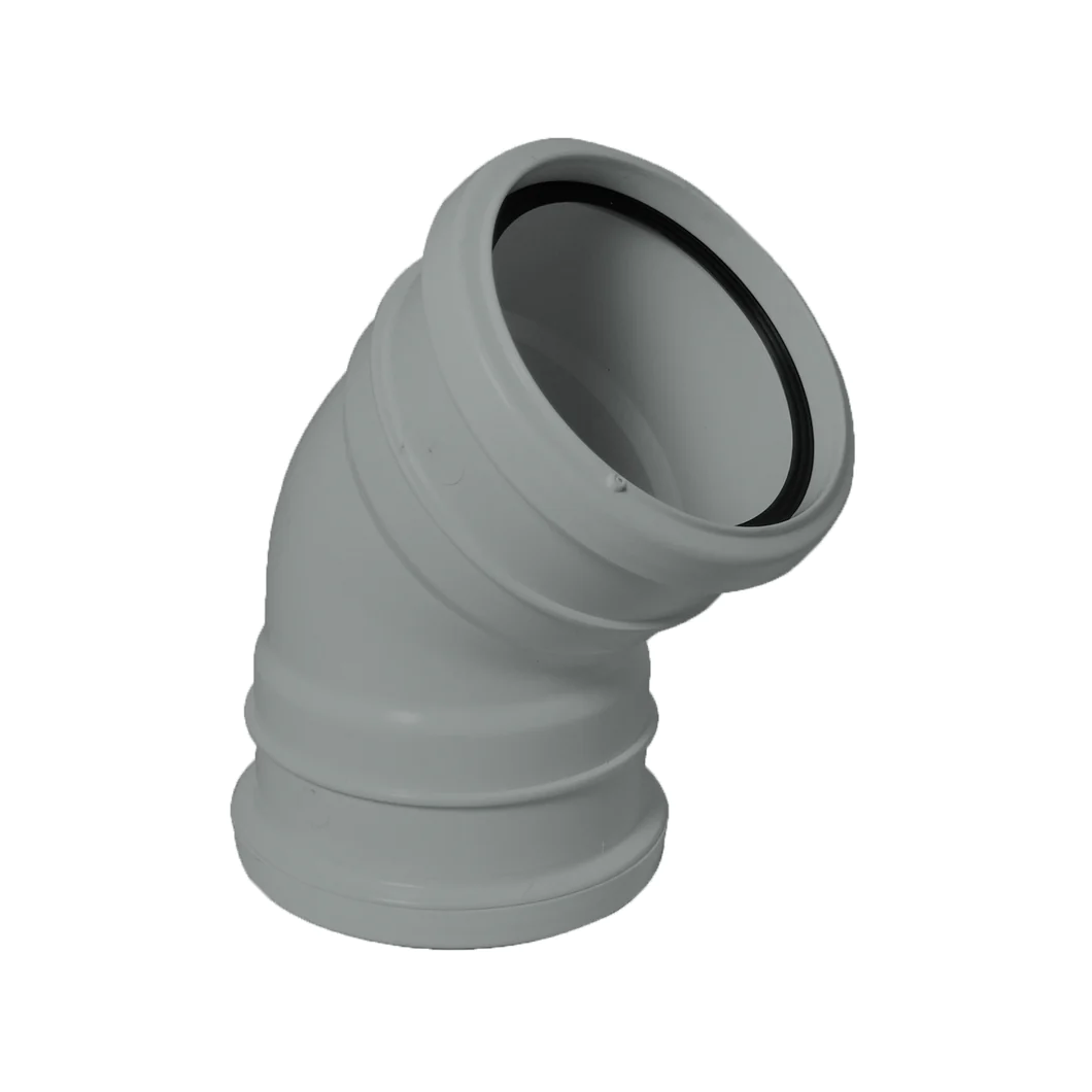 Floplast Ring Seal Bend 135° Degree (2X Socket) 4"/110mm (SP563) image 2