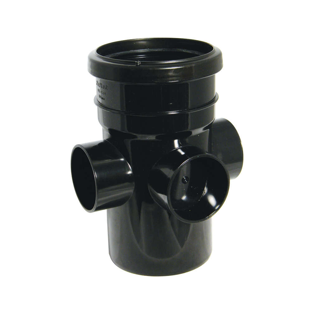 Floplast Ring Seal Boss Pipe (Socket/Spigot) 4"/110mm (SP581)